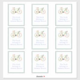 Guardian Bike Bookplate Sticker