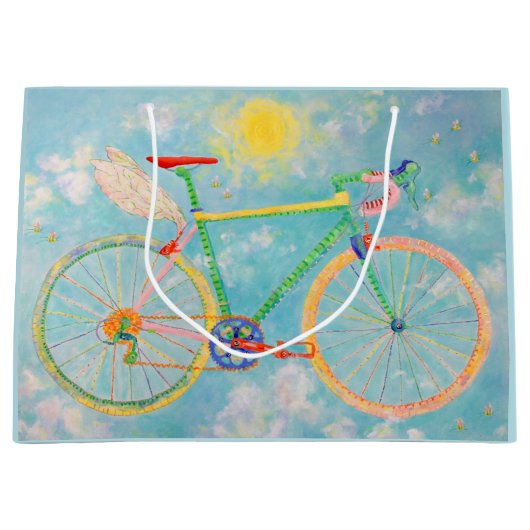 Guardian Bike Gift Bag Groot Cadeauzakje (Voorkant)