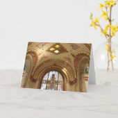 Guardian Building, Detroit, Michigan Kaart (Gele Bloem)