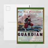 Guardian Clipper Zeilen Briefkaart (Voorkant / Achterkant)