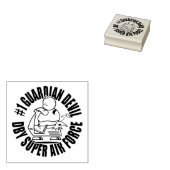 Guardian Devil Super Luchtmacht Rubberstempel (Gestempeld)