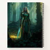Guardian Elf of the Enchanted Realm Notitieboek (Achterkant)