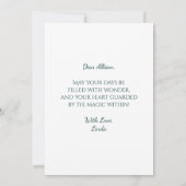 Guardian Elf van de Enchanted Realm Kaart (Achterkant)