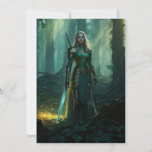 Guardian Elf van de Enchanted Realm Kaart