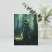 Guardian Elf van het betoverde rijk Briefkaart (Staand voorkant)