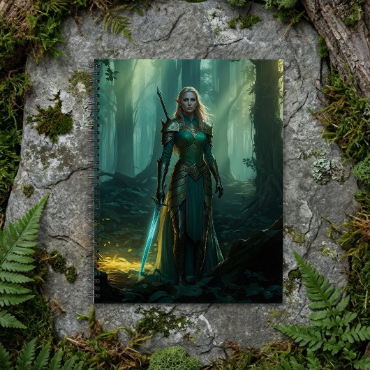 Guardian Elf van het betoverde rijk Notitieboek