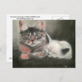 Guardian en Angel PostcardEen afbeelding van t Briefkaart (Voorkant / Achterkant)