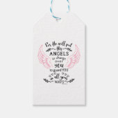 Guardian Engel Bijbel Verse Psalm 91 Cadeaulabel (Voorkant)