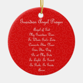 Guardian Engel Gebed Harten Keramisch Ornament