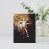 Guardian-engel: Vladimir Borovikovsky Briefkaart (Staand voorkant)