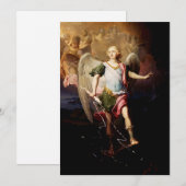 Guardian-engel: Vladimir Borovikovsky Feestdagenkaart (Voorkant / Achterkant)