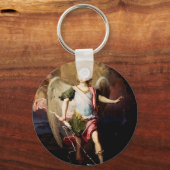 Guardian-engel: Vladimir Borovikovsky Sleutelhanger (Voorkant)