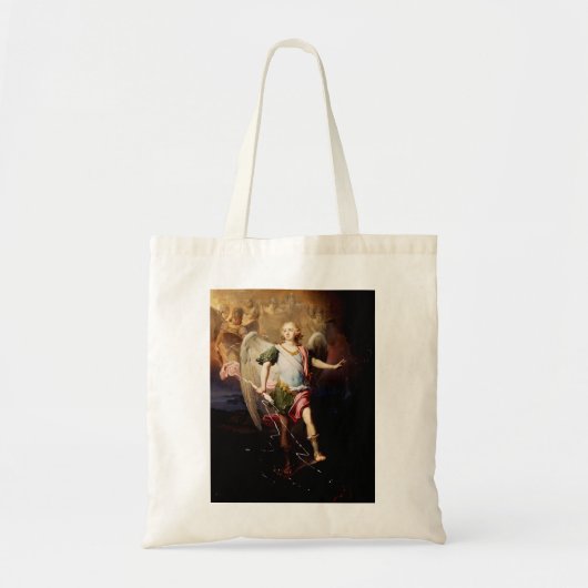 Guardian-engel: Vladimir Borovikovsky Tote Bag (Voorkant)