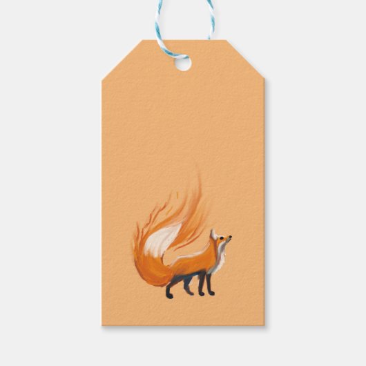 Guardian Fox Gift Labels Cadeaulabel (Voorkant)