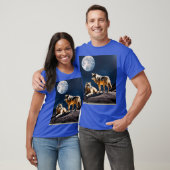 Guardian Fox: Ingewikkeld ontwerp van kracht en PR T-shirt (Unisex)