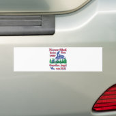 Guardian-hoek-kleur Bumpersticker (Op auto)