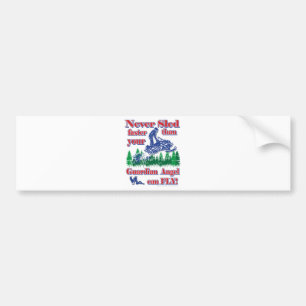 Guardian-hoek-kleur Bumpersticker