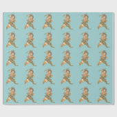 Guardian Kerstmis Angel Cadeaupapier (Vlak)