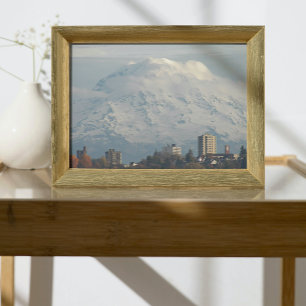 Guardian Mount Rainier Landschap Foto Afdruk