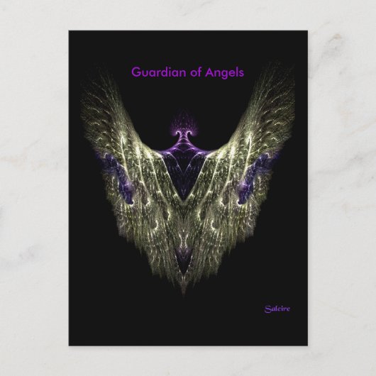 Guardian of Angels Briefkaart (Voorkant)