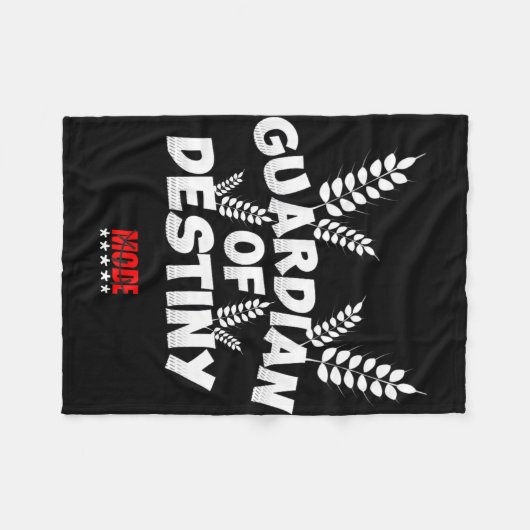 Guardian Of Destiny Mode Fleece Deken (Voorkant (Horizontaal))