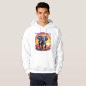 Guardian of Giants - Robotic Elephant Hoodie (Voorkant volledig)