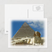 Guardian of Giza Briefkaart (Voorkant / Achterkant)