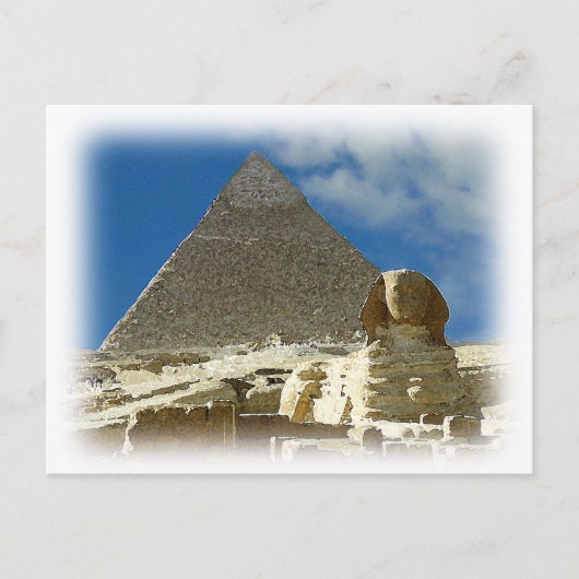 Guardian of Giza Briefkaart (Voorkant)