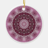 Guardian of LOVE Mandala Keramisch Ornament (Voorkant)