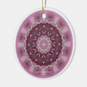 Guardian of LOVE Mandala Keramisch Ornament (Links)