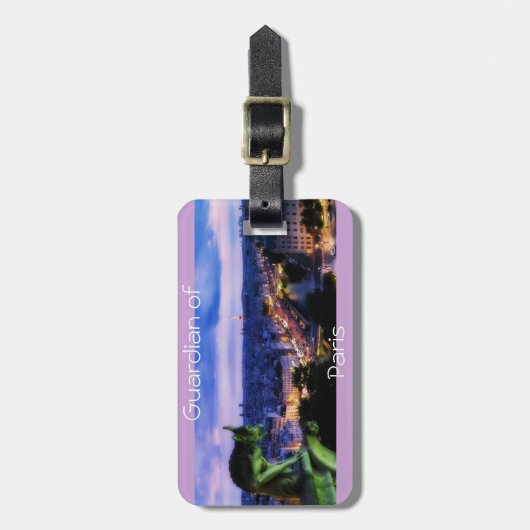 Guardian of Paris Bagagelabel (Voorkant verticaal)