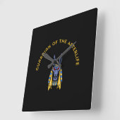 Guardian of the Afterlife Vierkante Klok (Hoek)