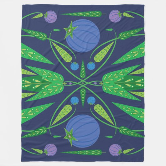 Guardian of the Blueberries Fleece (3 maten) (Voorkant)