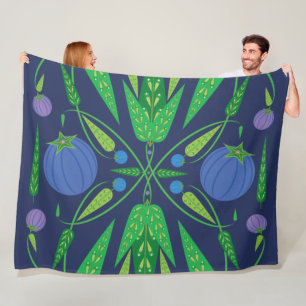Guardian of the Blueberries Fleece (3 maten) Deken