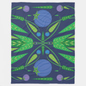 Guardian of the Blueberries Fleece (3 maten) Deken (Voorkant)