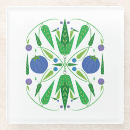 Guardian of the Blueberries Glass Onderzetter