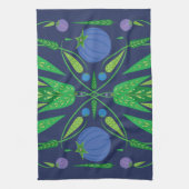 Guardian of the Blueberries Kitchen Towel Theedoek (Verticaal)