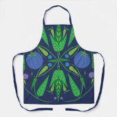 Guardian of the Blueberries Medium Apron Schort (Voorkant)