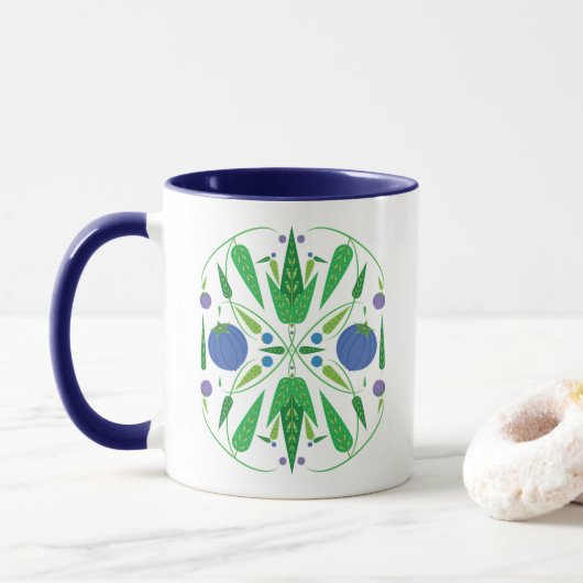 Guardian of the Blueberries Mok 11oz. (Met donut)