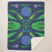 Guardian of the Blueberries Sherpa (3 maten) Sherpa Deken (Voorkant)