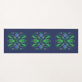 Guardian of the Blueberries Yoga Mat (Voorkant (horizontaal))