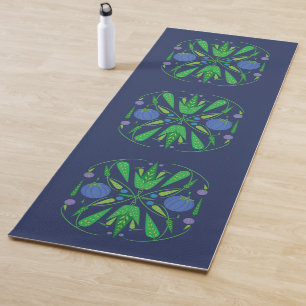 Guardian of the Blueberries Yoga Mat