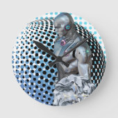 Guardian of the Digital Realm Ronde Klok (Voorkant)