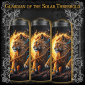 Guardian of the Solar Threshold – Lion of Balance  Thermosbeker