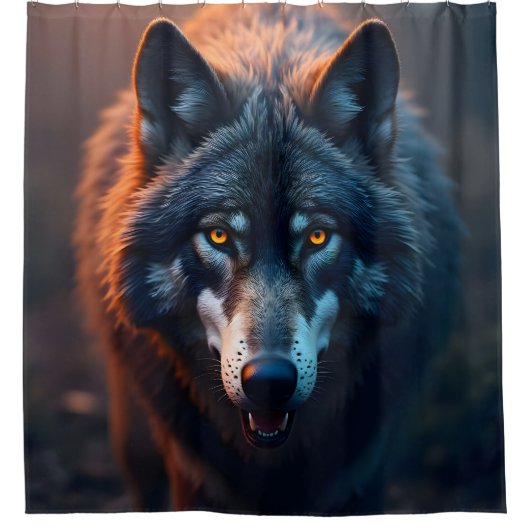 Guardian Of The Wild – Edle Wilde Douche Douchegordijn (Voorkant)