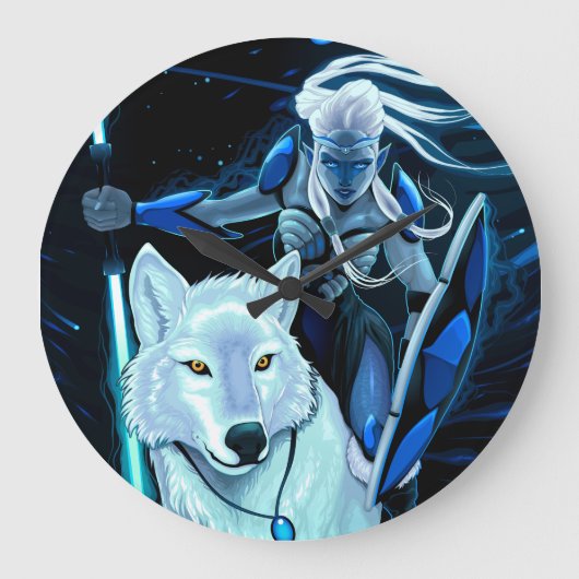 Guardian of the Wild Hour Grote Klok (Voorkant)