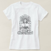  Guardian of Traffic Bridge Cleveland Ragla T-shirt (Design voorkant)