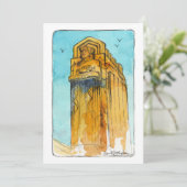 Guardian of Traffic Flat Card Kaart (Staand voorkant)