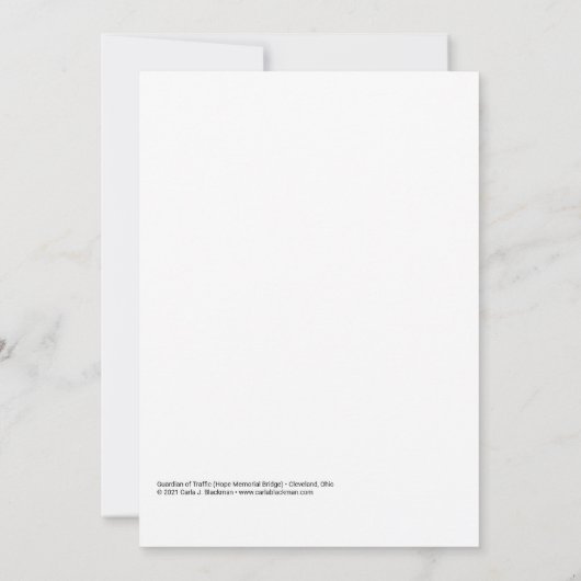 Guardian of Traffic Flat Card Kaart (Achterkant)