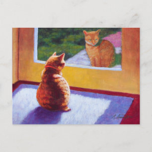 Guardian Oranje Tabby Manx Briefkaart